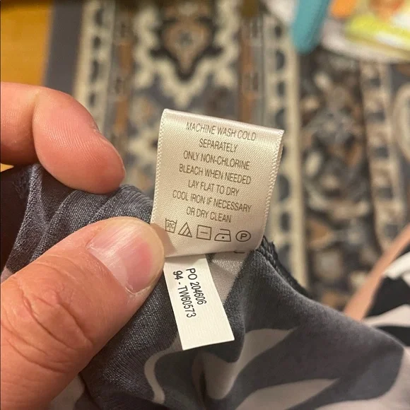 Tommy Bahama Black and White Floral Mini Dress - Picture 5 of 5